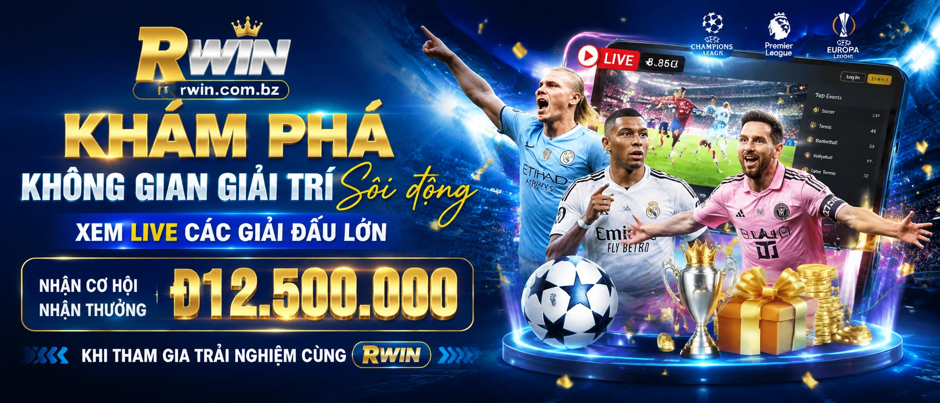 Khu Nổ Hũ nổi bật tại rwin.com.bz