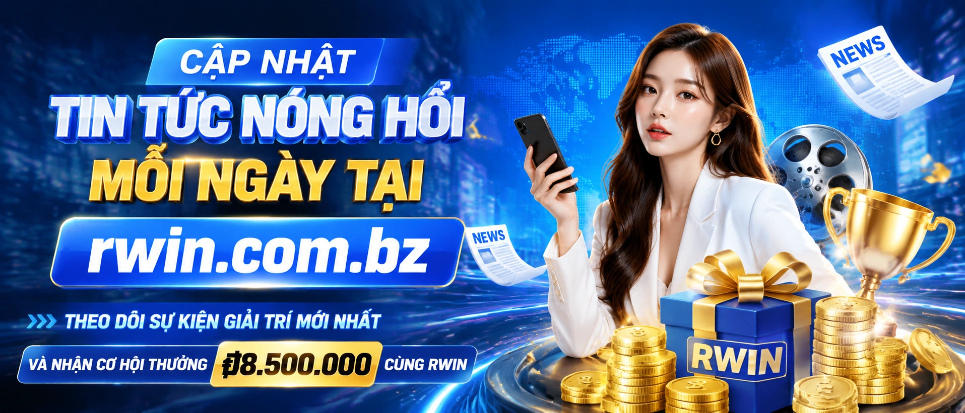 Không gian tin tức rwin với các cập nhật nổi bật và mục khuyến mãi